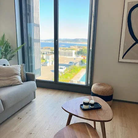 Luxury Ocean View At Foxos Appartement *